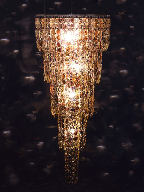 chandeliers by Stuart Haygarth chandeliers by Stuart Haygarth