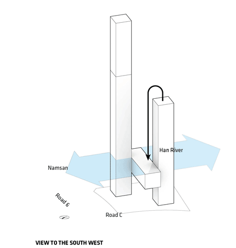 Cross Towers by BIG