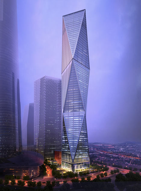 Diagonal Tower by SOM Diagonal Tower by SOM
