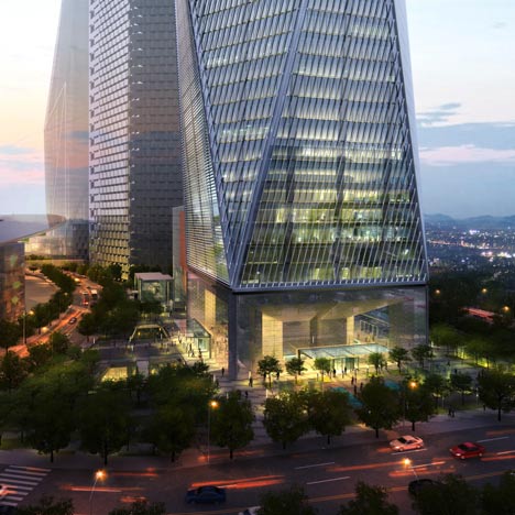 Diagonal Tower by SOM Diagonal Tower by SOM
