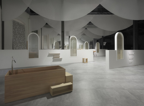 Nendo collection by Nendo for Bisazza Bangno