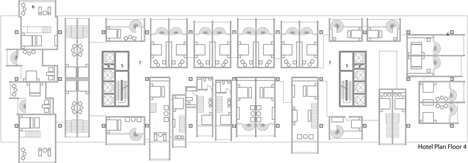 Shelf Hotel by 3Gatti Architecture Studio Shelf Hotel by 3Gatti Architecture Studio