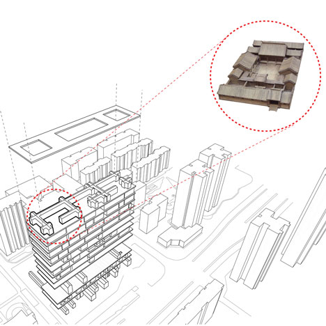 Shelf Hotel by 3Gatti Architecture Studio Shelf Hotel by 3Gatti Architecture Studio