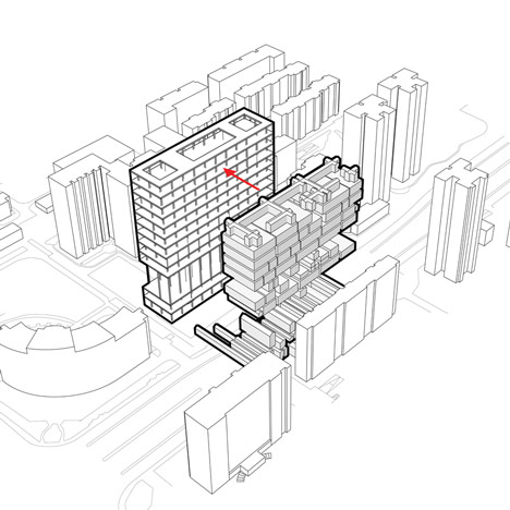Shelf Hotel by 3Gatti Architecture Studio Shelf Hotel by 3Gatti Architecture Studio