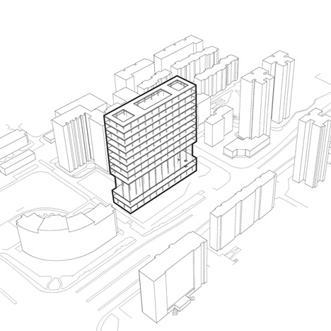 Shelf Hotel by 3Gatti Architecture Studio Shelf Hotel by 3Gatti Architecture Studio