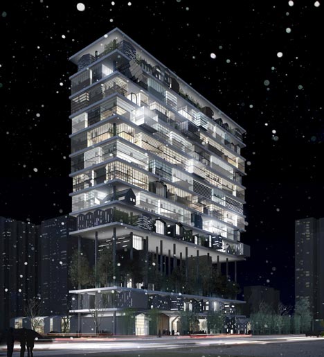 Shelf Hotel by 3Gatti Architecture Studio Shelf Hotel by 3Gatti Architecture Studio