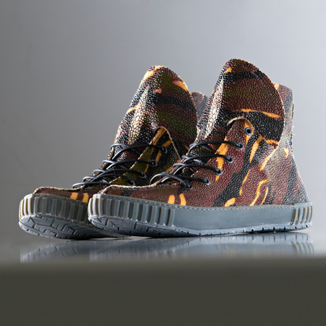Rayfish bio-customised sneakers