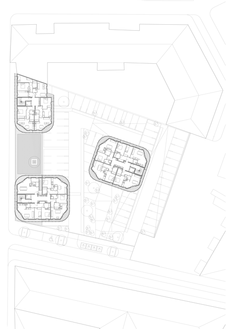 Housing in Sete by Colboc Franzen and Associes Housing in Sete by Colboc Franzen and Associes