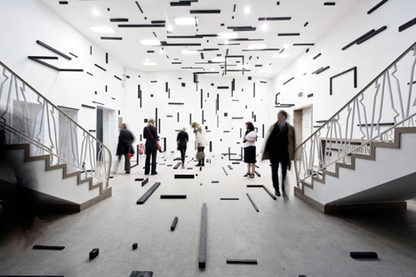 Based on a Grid by Esther Stocker Based on a Grid by Esther Stocker