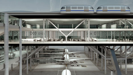 Drive Through Airport by Büro für MEHR