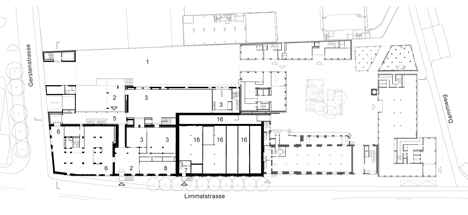 Kunsthalle Zürich by Gigon/Guyer Architects and Atelier WW Kunsthalle Zürich by Gigon/Guyer Architects and Atelier WW