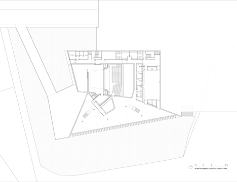 Municipal Auditorium of Teulada by Francisco Mangado