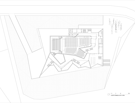 Municipal Auditorium of Teulada by Francisco Mangado