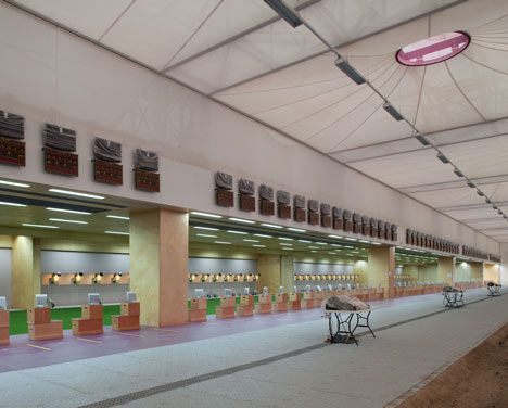 Olympic Shooting Venue by Magma Architecture