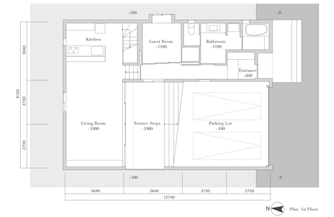 Terrace Step House by HUG Terrace Step House by HUG