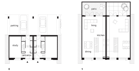 Two-in-One House by GAAGA Two-in-One House by GAAGA
