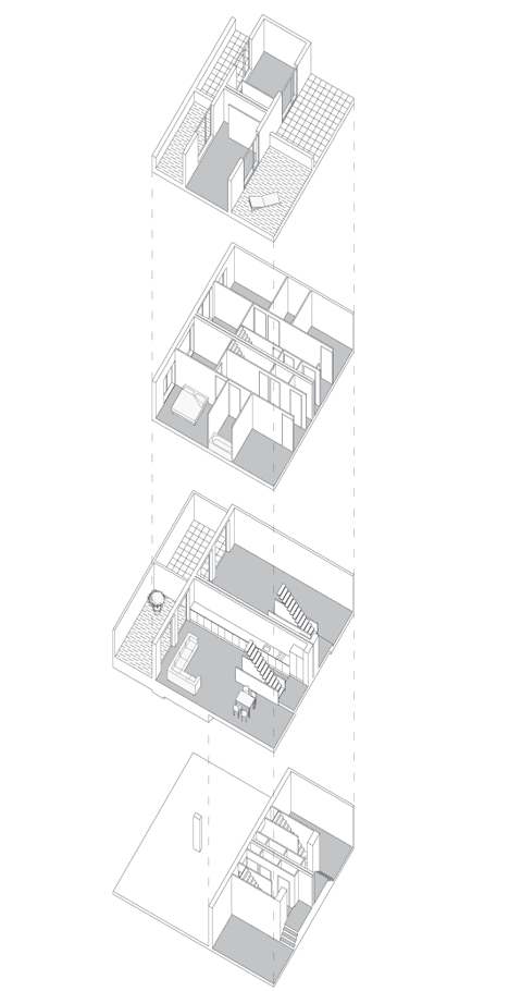 Two-in-One House by GAAGA Two-in-One House by GAAGA