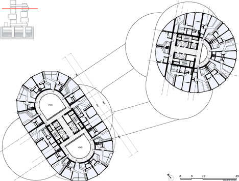 Velo Towers by Asymptote Architecture Velo Towers by Asymptote Architecture