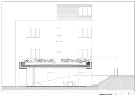 Villa T-Extension by OFIS Arhitekti