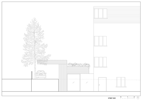 Villa T-Extension by OFIS Arhitekti