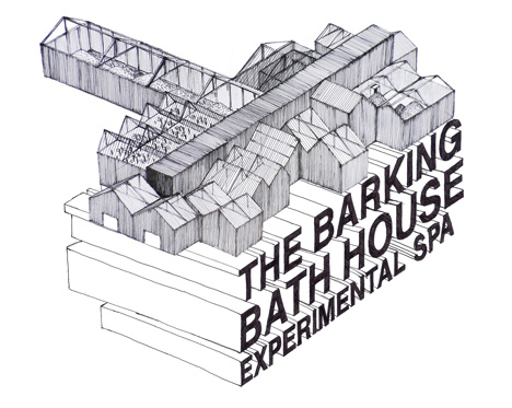 The Barking Bathhouse by Something & Son The Barking Bathhouse by Something & Son