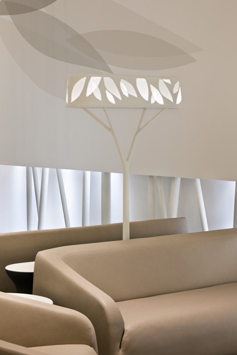 Air France Business Lounge by Noe Duchaufour Lawrance and Brandimage Air France Business Lounge by Noe Duchaufour Lawrance and Brandimage