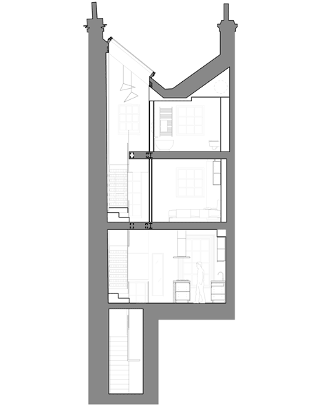 Butterfly Loft Apartment by Tigg Coll Architects Butterfly Loft Apartment by Tigg Coll Architects