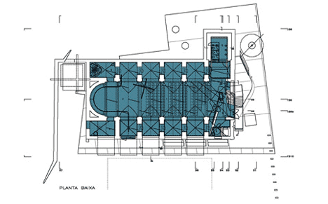 Auditorium in the Church of Saint Francis' Convent by David Closes Auditorium in the Church of Saint Francis' Convent by David Closes