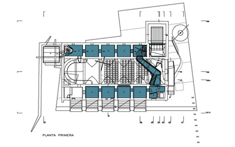 Auditorium in the Church of Saint Francis' Convent by David Closes Auditorium in the Church of Saint Francis' Convent by David Closes