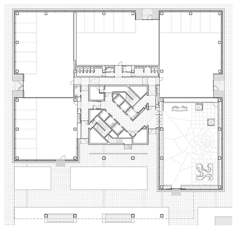 D38 Zona Franca Office by Arata Isozaki D38 Zona Franca Office by Arata Isozaki