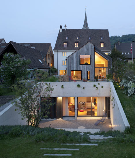 Kirchplatz Office and Residence by Oppenheim and Huesler Architekten Kirchplatz Office and Residence by Oppenheim and Huesler Architekten