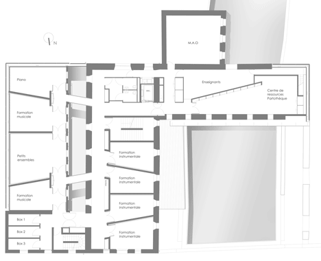 Music School Louviers by Opus 5 Music School Louviers by Opus 5