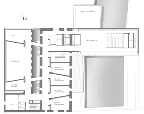 Music School Louviers by Opus 5