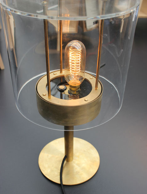 Orbit lamps by Raymond Paulson at New Designers