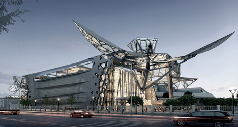 Zoomlion Headquarters Exhibition Center by amphibianArc Zoomlion Headquarters Exhibition Center by amphibianArc