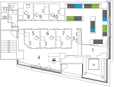 G Clinic 7F by KORI architecture office G Clinic 7F by KORI architecture office