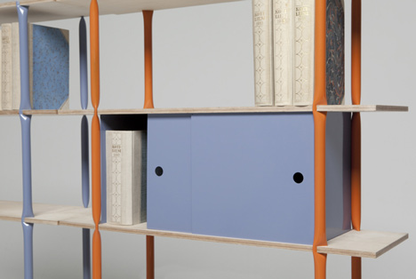 In a Pinch shelving system by Arttu Kuisma In a Pinch shelving system by Arttu Kuisma