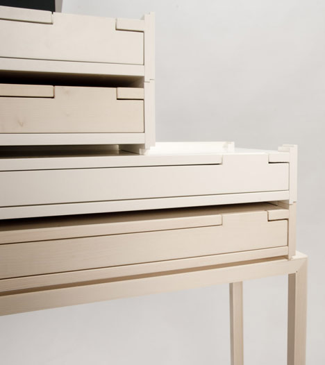 Invader Storage system by Maria Bruun