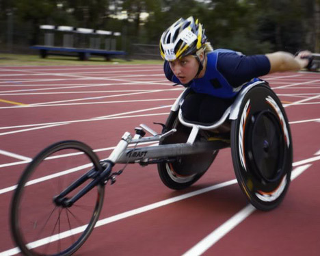 Paralympic design: Draft Mistral racing wheelchairs