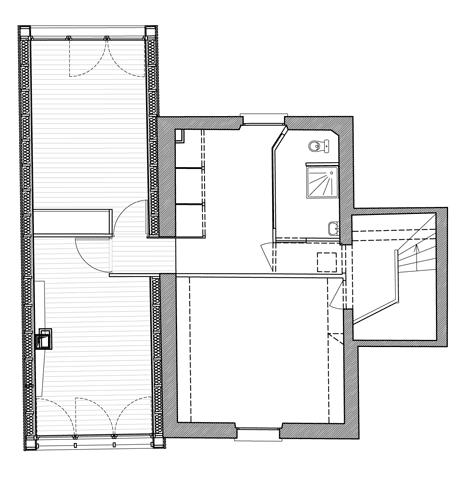 Une Maison sur la Maison by THE Architectes Une Maison sur la Maison by THE Architectes