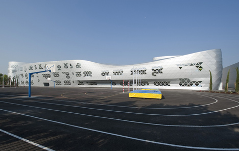 Lycée Georges Frêche by Massimiliano and Doriana Fuksas