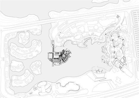OCT Shenzhen Clubhouse by Richard Meier