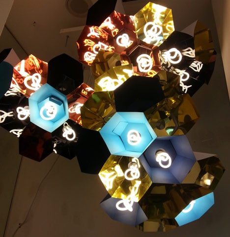 Plumen Hive by Hulger in The Changing Room at Dezeen Super Store Plumen Hive by Hulger in The Changing Room at Dezeen Super Store