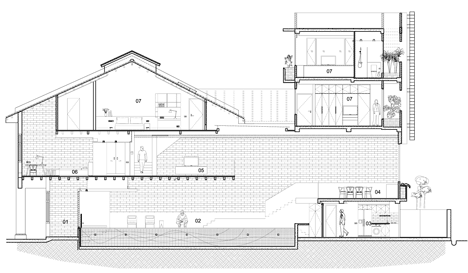 The Pool Shophouse by FARM and KD Architects