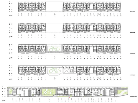 dezeen_Basket Apartments by OFIS Arhitekti dezeen_Basket Apartments by OFIS Arhitekti