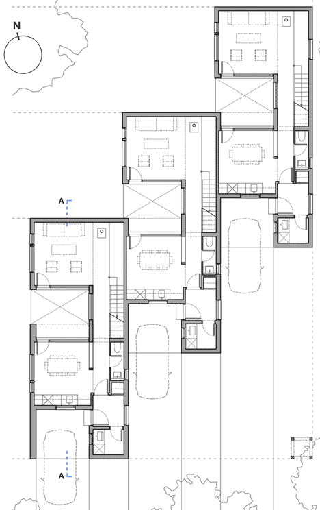 CLF houses by Estudio BaBO