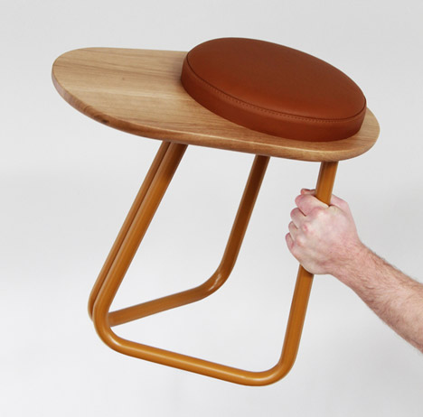 Chair 01 and Stool 01 by Daphna Laurens