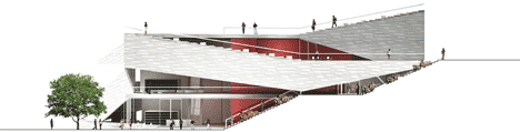 Plassen Cultural Centre by 3XN Plassen Cultural Centre by 3XN
