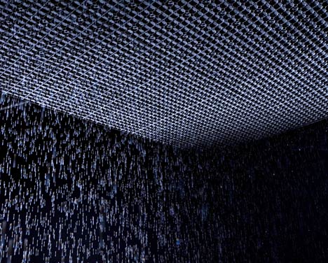 Rain Room by rAndom International at the Barbican Rain Room by rAndom International at the Barbican