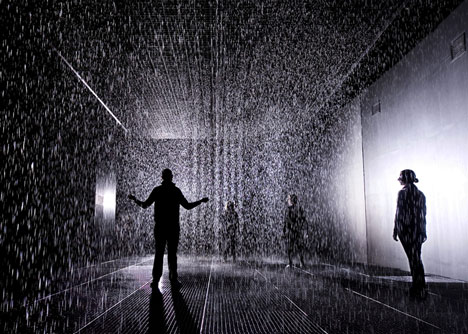 Rain Room by rAndom International at the Barbican Rain Room by rAndom International at the Barbican